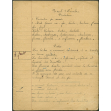 Cahier journalier