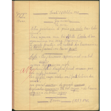 Cahier journalier
