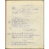 Cahier journalier
