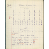 Cahier journalier