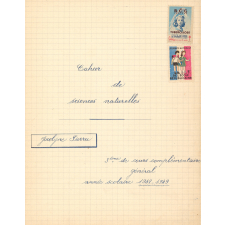 Cahier de Sciences Naturelles