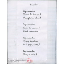 Cahier de
