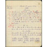 Cahier de français