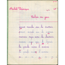 Cahier du jour