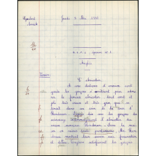 BEPC 1957. Collège de Damville. Devoir d'anglais
