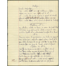 Cahier de roulement
