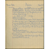 Cahier de 