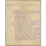 Certificat d'études 1957. Canton de Damville. Devoir de sciences / garçons