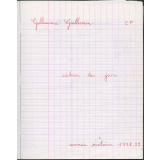 Cahier du jour