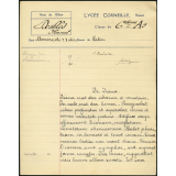 Devoir de latin - Lycée Corneille, Rouen, classe de 6ième A2