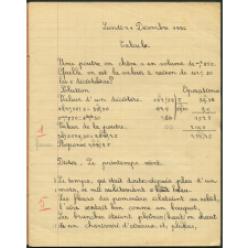 Cahier journalier