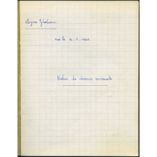 Cahier de devoir mensuels