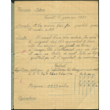 Cahier journalier