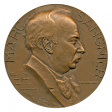 Médaille à l'effigie de Marc Sangnier. 