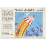 Buvard publicitaire. Alexei Leonoff, né en 1934. 