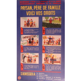 Paysan, père de famille voici vos droits.
