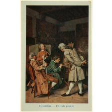 Ecoles communales de Lyon - Récompense scolaire - Meissonnier - L'Artiste peintre.