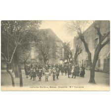 Institution Ste-Anne, Béziers - Directrice: Melle Daraignes.