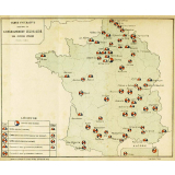 Lycées et collèges de jeunes filles - Documents, rapports et discours à la Chambre des Députés et au Sénat, décrets, arrêtés, circulaires, etc. Tableau du personnel des lycées et collèges par ordre d'ancienneté avec carte figurative - Préface et avant-propos par M. Camille Sée, Conseiller d'Etat.