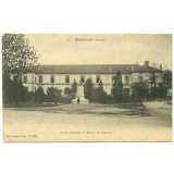 14 - Mirecourt (Vosges) - Ecole Normale et Buste de Pasteur.