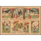 Le Corbeau et le Renard - La Cigale et la Fourmi.