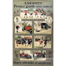 Enfants prenez garde aux autos!