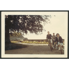 Course à vélo. 