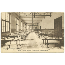 Paris - Ecole Normale d'Instituteurs - Le Réfectoire.