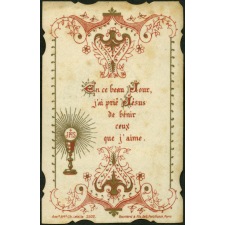 Image religieuse. En ce beau jour, j'ai prié Jésus de bénir ceux que j'aime.