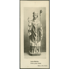 Images religieuses. Saint-Martin, priez pour nous.