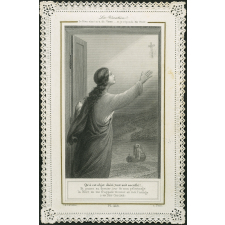 Image religieuse. La Vocation : le Bien-aimé m'a dit : Viens... et je réponds : Me Voici !