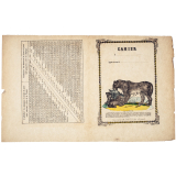 La Lionne - Tableau des distances.