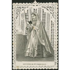 Image religieuse. Souvenir de 1ère communion. 
