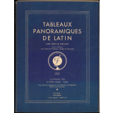 Tableaux panoramiques de latin