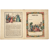 La Charité - Marie Stuart bénissant ses serviteurs la veille de sa mort.