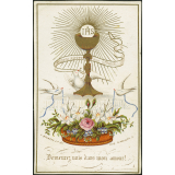 Image religieuse. Demeurez unis dans mon amour !
