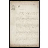 Lettre à Jullien de Paris. 