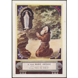 Image religieuse. Le Père Marie-Antoine. Apôtre de Notre-Dame de Lourdes et des Trois Ave Maria.