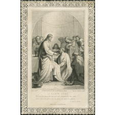 Image religieuse. La Sainte Cène.