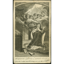 Image religieuse. Hispanniae Gloria Carmeli decor.