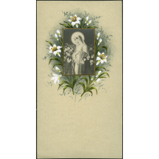Image religieuse. La Vierge Marie.