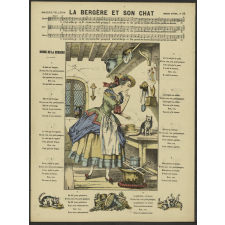 La Bergère et son chat.