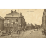 Douchy (Nord) - Rue du Caillou - Ecole des Filles.
