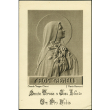 Image religieuse. Sancta Teresia a Jesu Infante. Ora pro nobis.