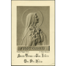 Image religieuse. Sancta Teresia a Jesu Infante. Ora pro nobis.