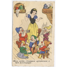 Blanche-neige et les septs nains.