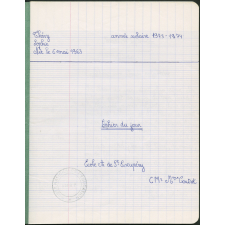 Cahier d'orthographe