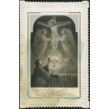 Image religieuse. La vision du tabernacle.