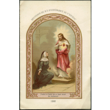 Image religieuse. Souvenir de N.D. D'espérance de St Brieuc.

