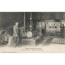 3 - Institut technique Roubaisien - Salle des Machines - Tableau de distribution.